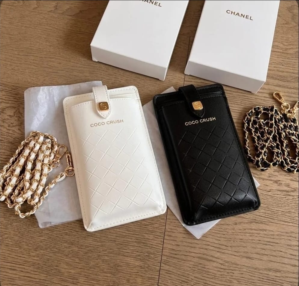 White and Black Wallet