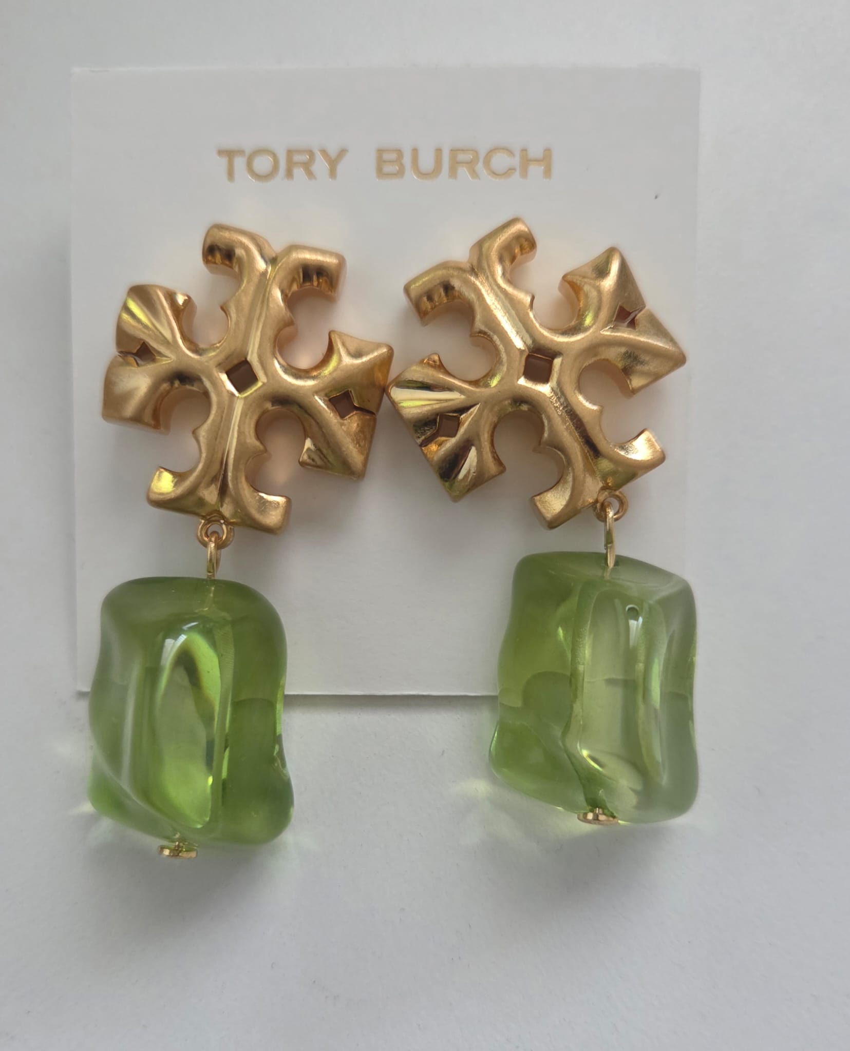 Green Tory Earrings